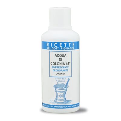 Acqua di Colonia profumata 45° con lavanda 500ml (Senza SLS!) 