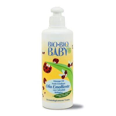 Huile corporelle douce au souci bio pour enfants et bébés 250ml (sans SLS !)  