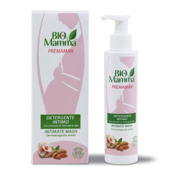 Lotion lavante intime pendant la grossesse et après l'accouchement à l'extrait d'amande bio 150ml (Sans SLS !)  