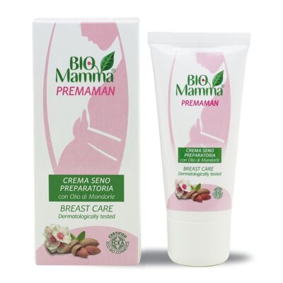 Preparatory breast cream with organic almond oil 50ml (Without SLS!) 