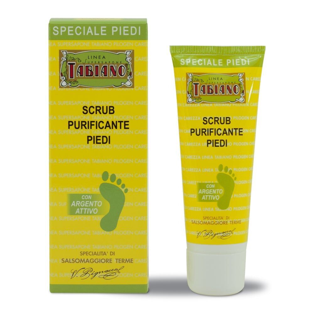 Scrub Piedi con Argento Attivo e Zolfo Biologico 75ml
