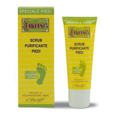 Feet Scrub with Active Silver and Organic Sulfur 75ml