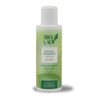 Bath Shampoo with Organic Aloe Vera & Argan Oil 200ml (Without SLS!) 