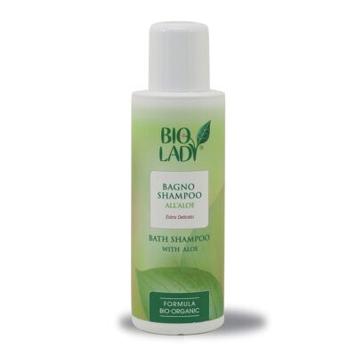 Shampoing de bain à l'Aloe Vera et à l'huile d'argan bio 200 ml (sans SLS !)
