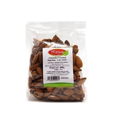 MEYVA - Grilled Almond WITHOUT SALT in FRANCE - NonPareil EXTRA 23/25 - 18x400G