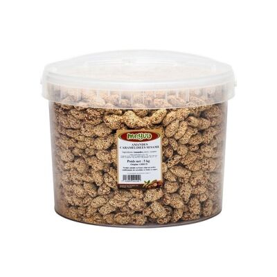 Caramelized sesame almonds - 5kg bucket