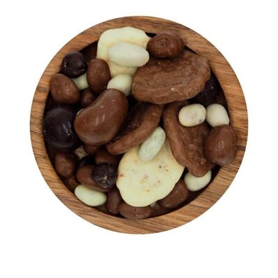 CHOCO MIX (Mischung aus mit Schokolade überzogenen Trockenfrüchten) – 5-kg-Eimer