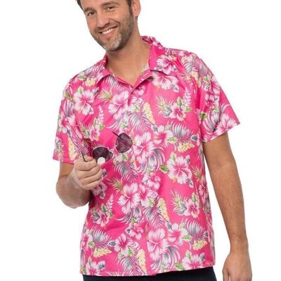 Hawai shirt Deluxe Pink  - S