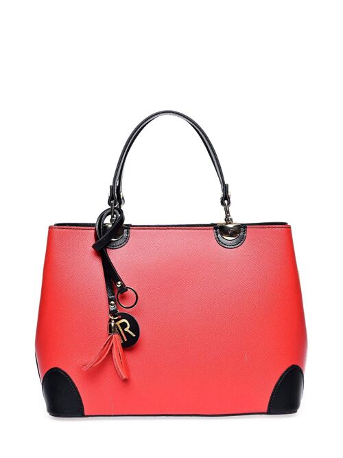 SS24 IR 462_NERO ROSSO_Top Handle bag