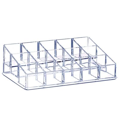 ORGANIZZATORE IN ACRILICO PER COSMETICI _12X22X6CM ST86964