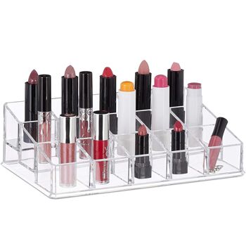 ORGANISATEUR ACRYLIQUE POUR COSMÉTIQUE _12X22X6CM ST86964 2