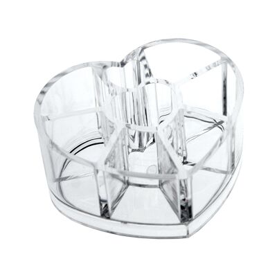 ORGANIZZATORE PER COSMETICI E TRUCCHI IN ACRILICO _12X9X6CM ST87107