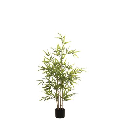 PLANTE DE BAMBOU ARTIFICIELLE AVEC 5 TRONC 120CM ST26587