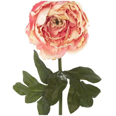 ROSA POLYESTER-PFINGSTrose _55CM ST27801