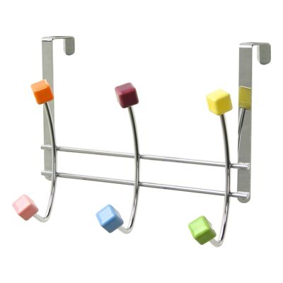 APPENDINO PORTA CON 3 GANCI CROMATI _27X20CM ST87575