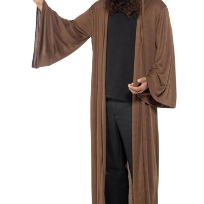 Brown Hooded Robe - One-Size
