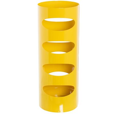 ROUND YELLOW METAL UMBRELLA STAND _°19X49CM ST83577