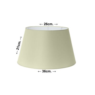 PARAVENT ROND 36X26X21CM (PERCAL) _°36X°26X21CM ST46931