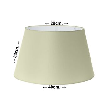 PARAVENT ROND 40X29X23 CM (PERCAL) _°40X°29X23CM ST46935 1