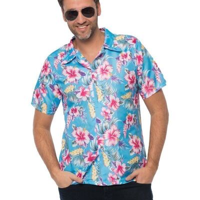 Hawai Shirt Deluxe Blue  - XL