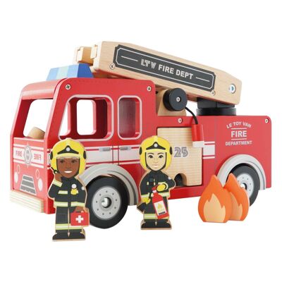 Estaciones de bomberos TV427-C / Camión de bomberos con bomberos (nueva apariencia)