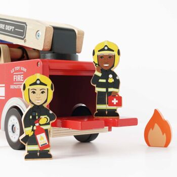Casernes de pompiers TV427-C / Camion de pompiers avec pompiers (New Look) 2