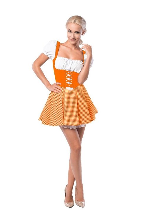 Oktoberfest Dress Eva Orange - S/36