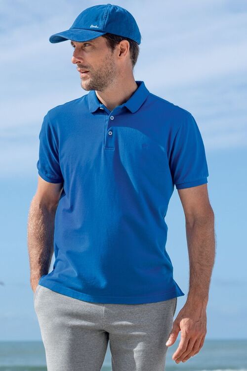 Polo homme en coton