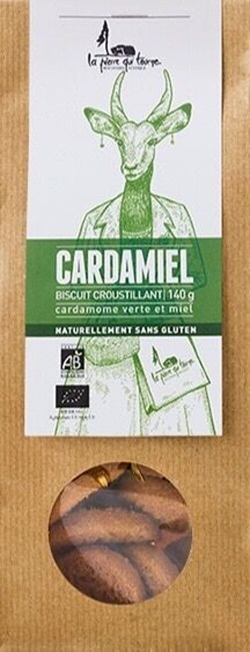 Cardamiel- 140gr- exclusivement à la farine de riz, très faible teneur en gluten