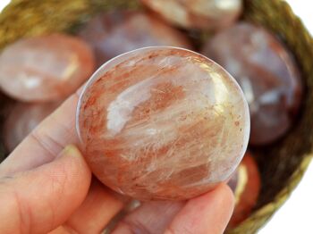 Pierre de palmier en cristal de quartz de feu (40 mm - 70 mm) 6
