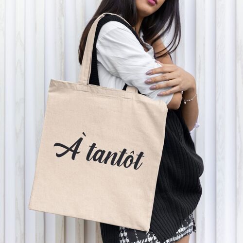 Tote bag A tantôt