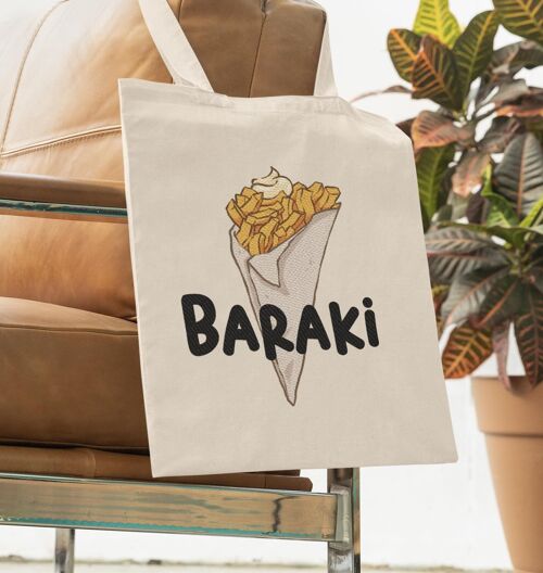 Tote bag Baraki cornet