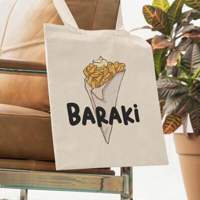 Baraki-Kegel-Einkaufstasche