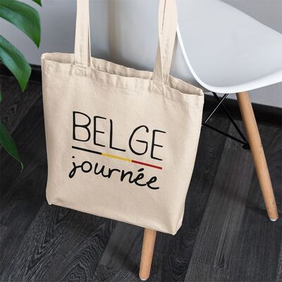 Belgian day tote bag