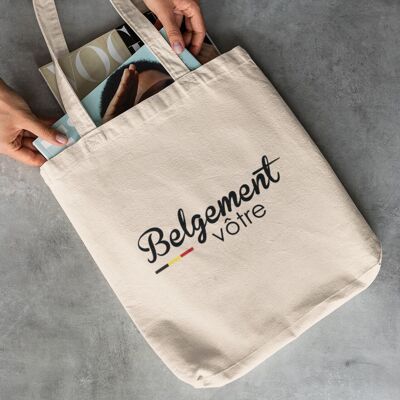 Belgian yours tote bag