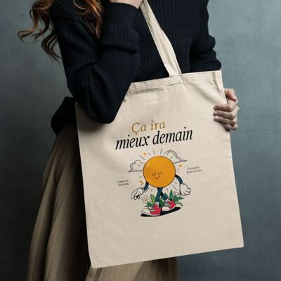 Tote bag It will be better tomorrow