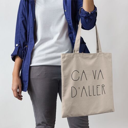 Tote bag Ca va d'aller