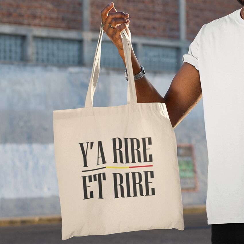 Tragetasche Es wird gelacht und gelacht