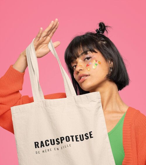 Tote bag Racuspoteuse