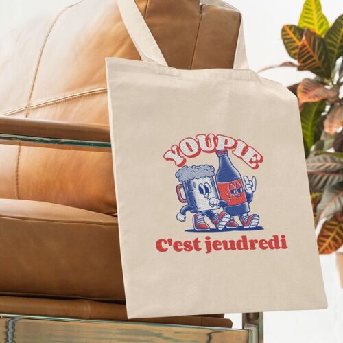 Tote bag Jeudredi