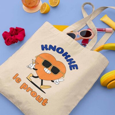 Tote bag Knokke le prout