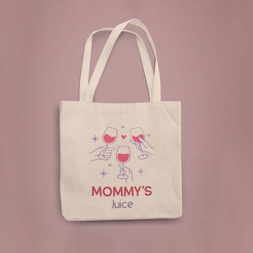 Tote bag Mommy's juice