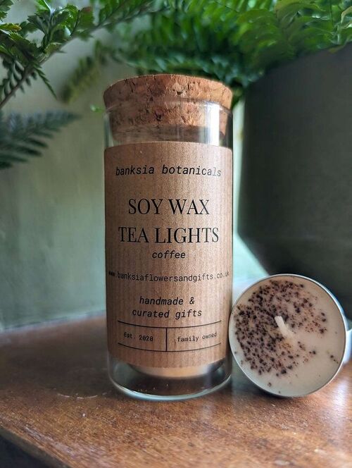 Coffee Soy Wax Tealights