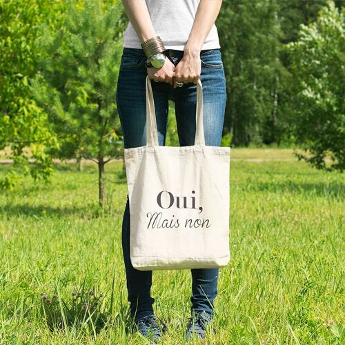 Tote bag Oui mais non