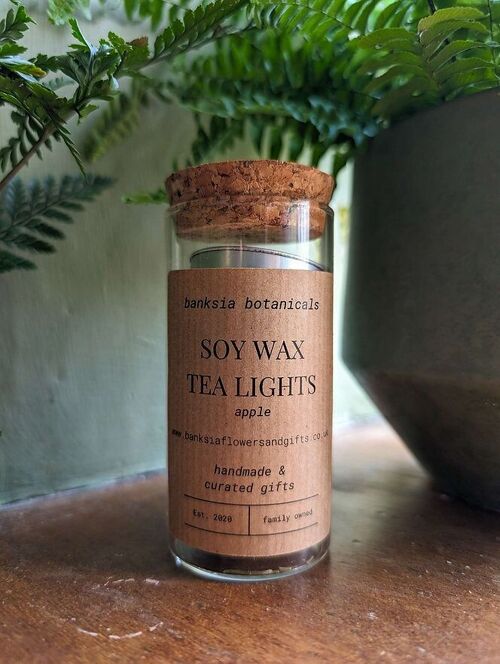 Apple Soy Wax Tealights