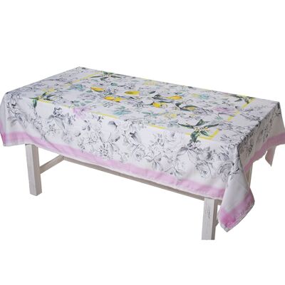 MAITESARGA STAIN-PROOF FABRIC TABLECLOTH 145X200CM, 100% POLY╔STER ST20079