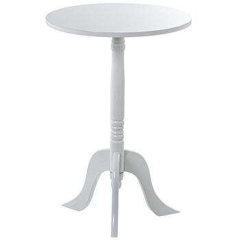 TABLE AUXILIAIRE BOIS BLANC °30X54CM ST36317 1