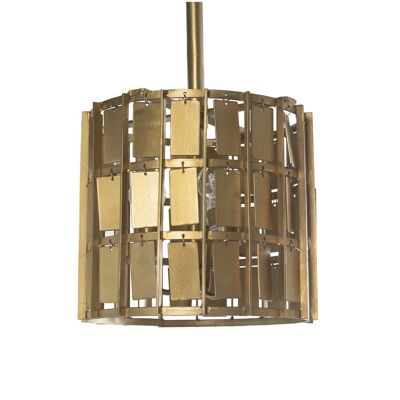 GOLDEN METAL CEILING LAMP, 3XE27, MAX.25W (NOT INCLUDED) °34X31CM, HIGH. M┴XIMAME:120.5CM ST48715