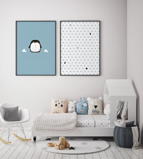 Affiche "Pingouins"_2226_