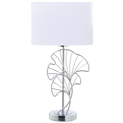 SILVER METAL TABLE LAMP, 1XE27, MAX.40W NOT INCLUDED 26X14X48CM ST39860